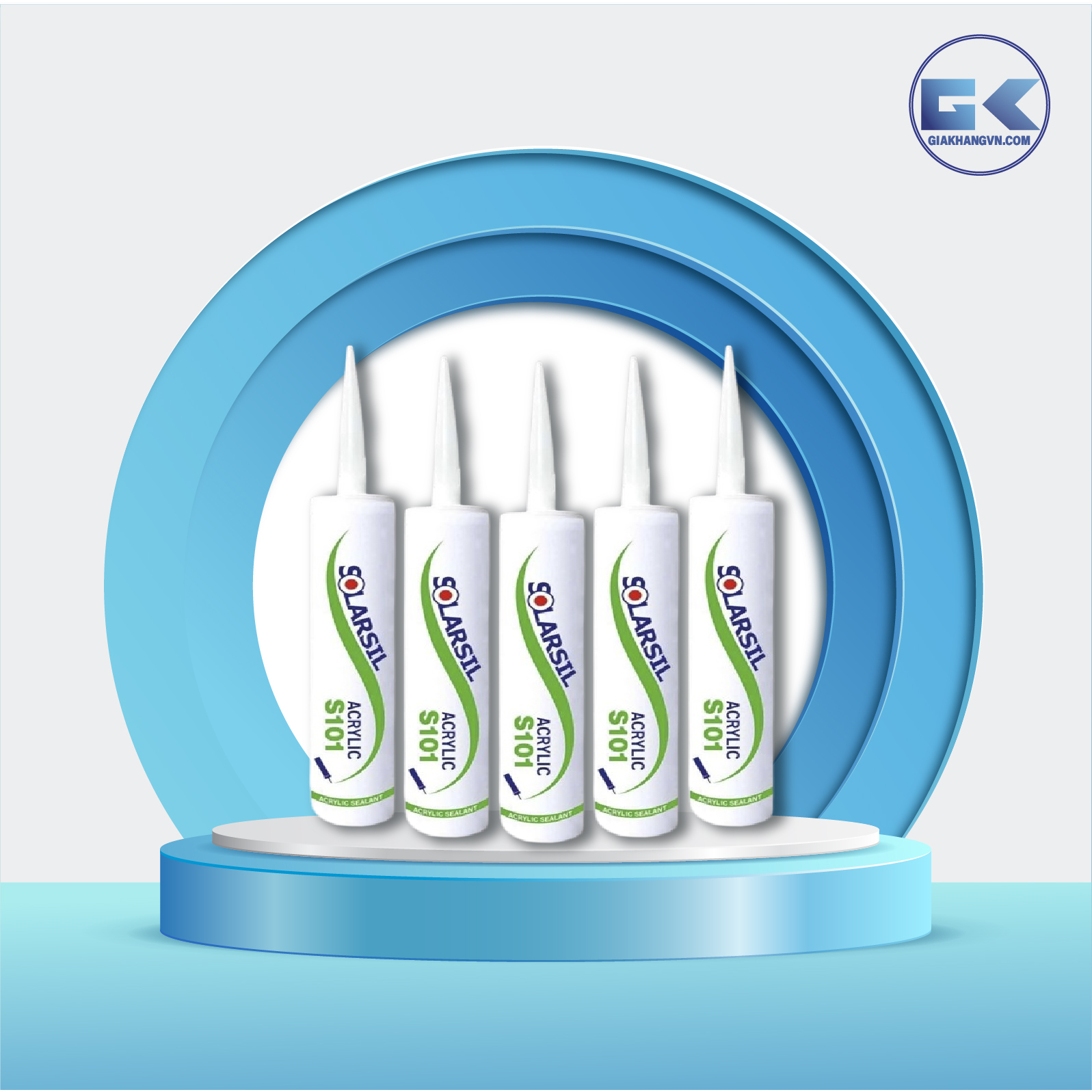 keo silicone solarsil s101 white