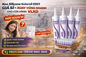 keo silicone solarsil giá sỉ