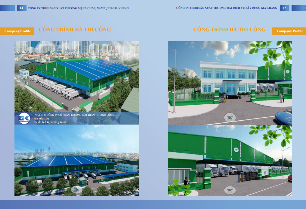 thi công nhà xưởng, nhà kho